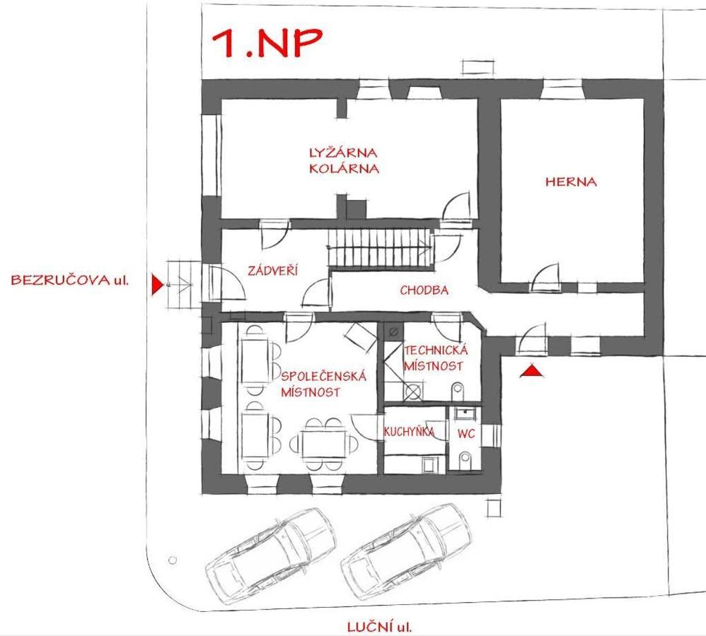 Apartmany U Muzea Horní Blatná Exteriör bild